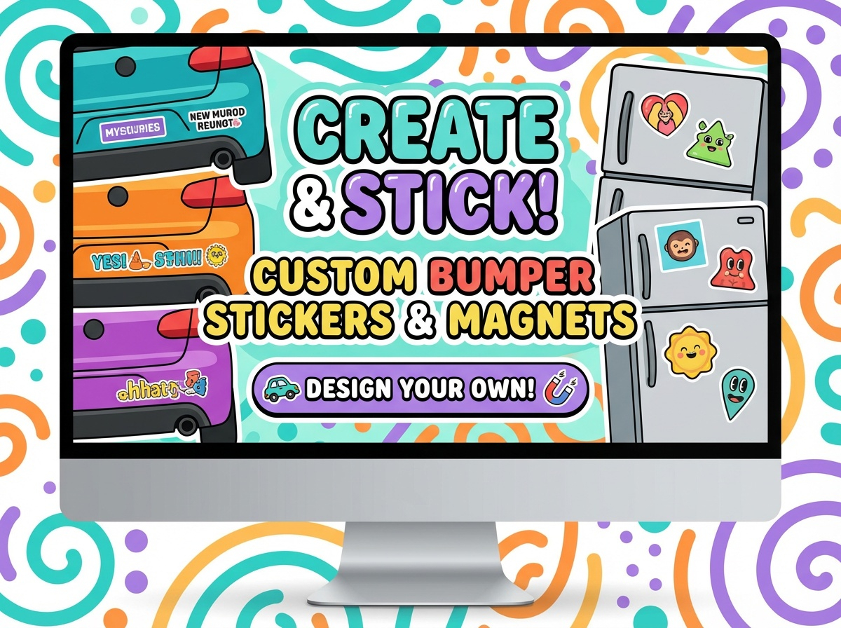 Custom Stickers & Magnets