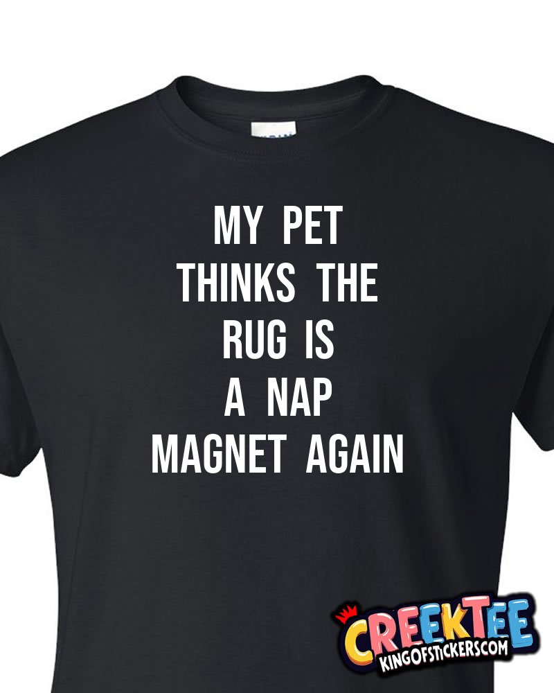 My pet thinks the rug is a nap magnet again